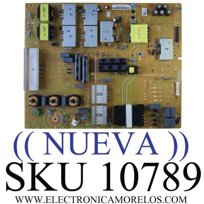 FUENTE DE PODER PARA TV PHILIPS (( NUEVA )) / NUMERO DE PARTE ACG9ZMPW-001 / BACG9AF0102 1 / 00663-01120 / MODELO 75PFL4864/F7	